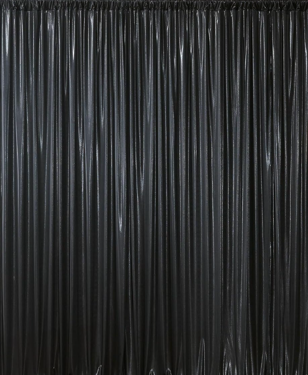 Black Curtains backdrop